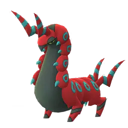 《Pokémon GO》中的蜈蚣王 (異色)