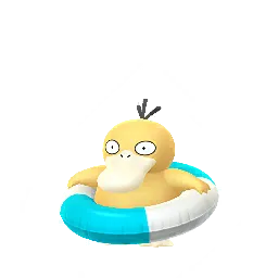 Psykokwak (Swim 2025) dans Pokémon GO