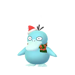 Psykokwak (Tenue des fêtes) (Chromatiques) dans Pokémon GO