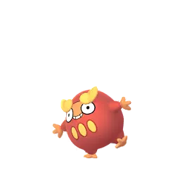 《Pokémon GO》中的火紅不倒翁