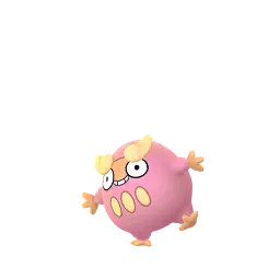 《Pokémon GO》中的火紅不倒翁 (異色)