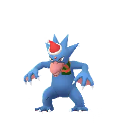 Akwakwak (Tenue des fêtes) (Chromatiques) dans Pokémon GO