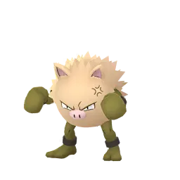 ポケモンGOのオコリザル (いろちがい)