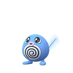 ポケモンGOのニョロモ (いろちがい)