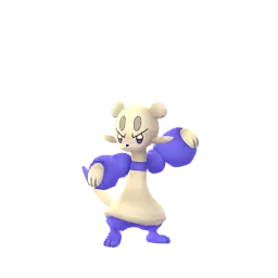 ポケモンGOのコジョフー (いろちがい)