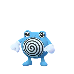 ポケモンGOのニョロゾ (いろちがい)