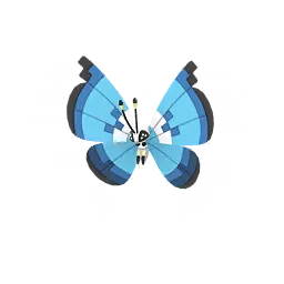 Vivillon (Padrão Marinho) (Brilhante) em Pokémon GO