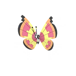 Vivillon (Sonnenmuster) (Schillernd) in Pokémon GO