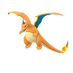 ポケモンGOのリザードン (パーティーハット)