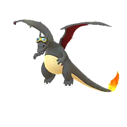 ポケモンGOのリザードン (Goggles 2026) (いろちがい)