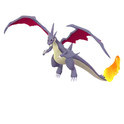 ポケモンGOのメガリザードンＹ (いろちがい)