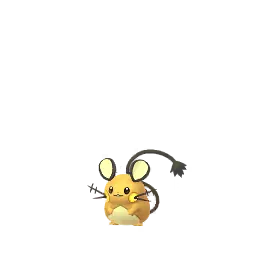 《Pokémon GO》中的咚咚鼠