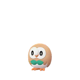 Rowlet in Pokémon GO