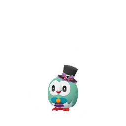 Rowlet (Halloween Top Hat) (Shiny) in Pokémon GO
