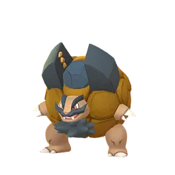 《Pokémon GO》中的阿羅拉的隆隆岩 (異色)