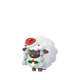 Wooloo (Traje festivo) em Pokémon GO