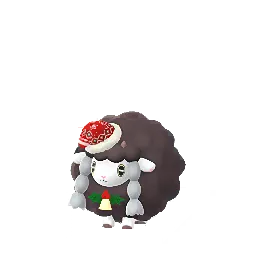 Wooloo (Traje festivo) (Brilhante) em Pokémon GO