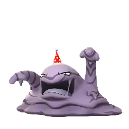 Muk (Chapéu de festa) em Pokémon GO