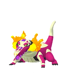 Flâmigator (Chromatiques) dans Pokémon GO