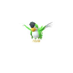 Pokémon GO'da Squawkabilly (Yeşil Tüylü)