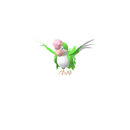 Pokémon GO'da Squawkabilly (Yeşil Tüylü) (Parlak)
