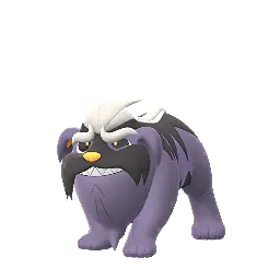 ポケモンGOのマフィティフ (いろちがい)