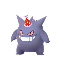 Gengar (Partyhut) (Schillernd) in Pokémon GO